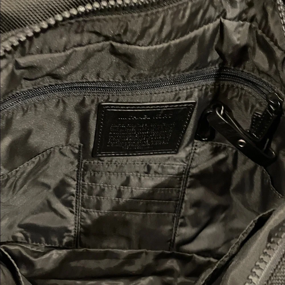 Michael Kors Men’s Black Canvas Messenger Bag